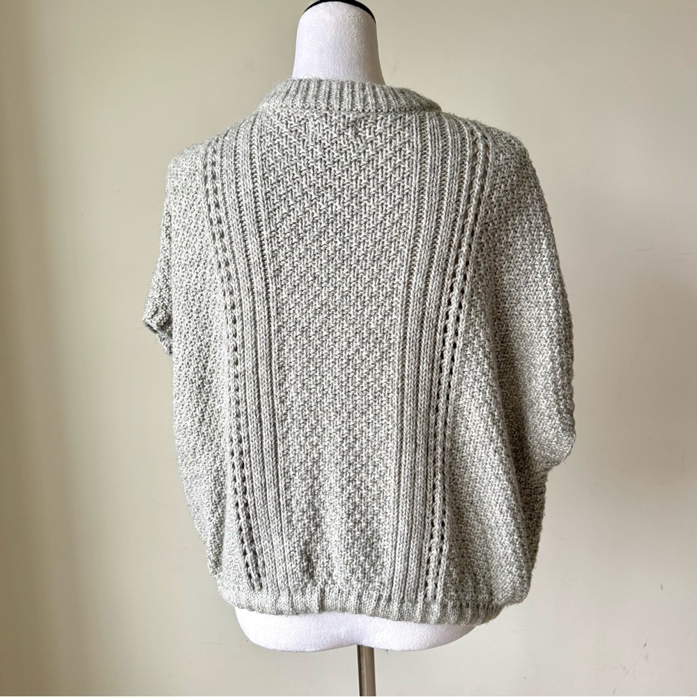 Universal Thread Heather Gray Cable Knit Sweater … - image 7